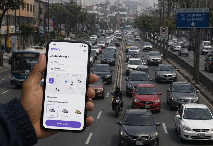 El uso de apps de movilidad en Lima permite entender cómo se distribuye el tráfico en la ciudad en tiempo real.