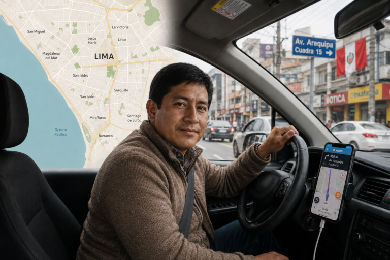 Experiencias como conductor de apps -erróneamente llamadas "taxi por aplicativo"- en Lima muestran cómo viven la dinámica de tarifas en 2026