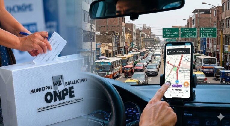 Elecciones municipales del 4 de octubre: cómo cambiará la movilidad en Lima y crecerá la demanda de aplicativos durante la jornada electoral.